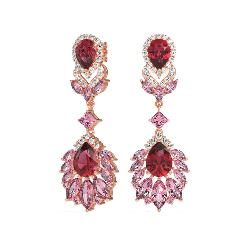 Antique Chandelier Drop Earrings