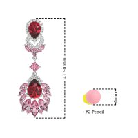 Antique Chandelier Drop Earrings