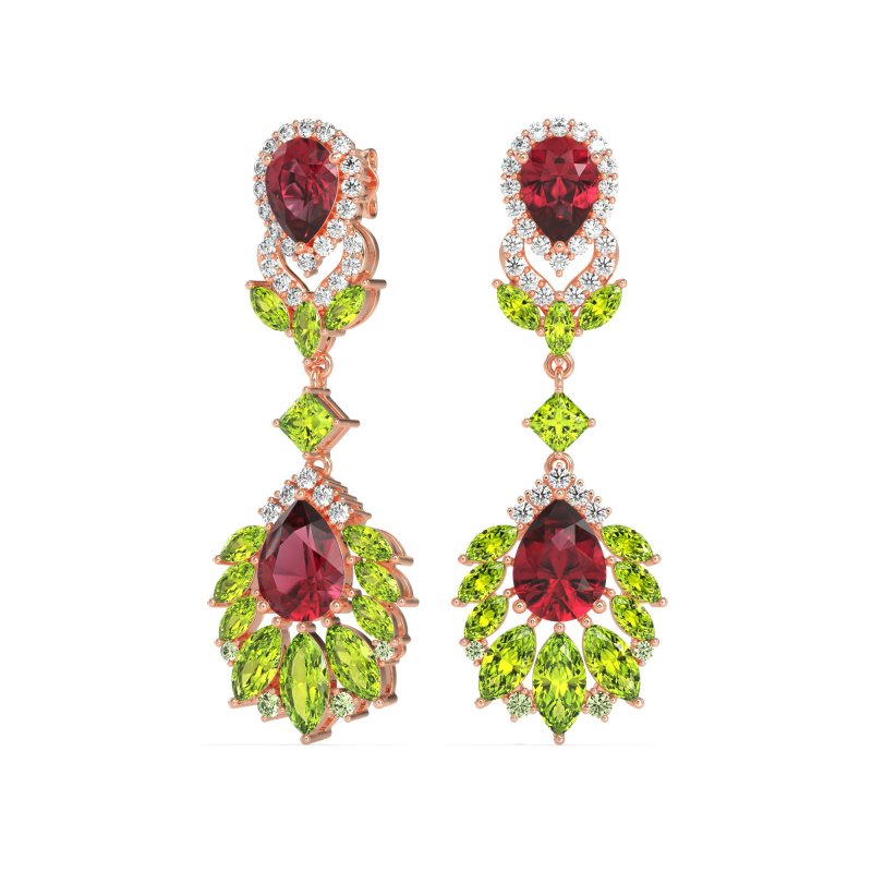 Antique Chandelier Drop Earrings