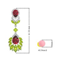 Antique Chandelier Drop Earrings