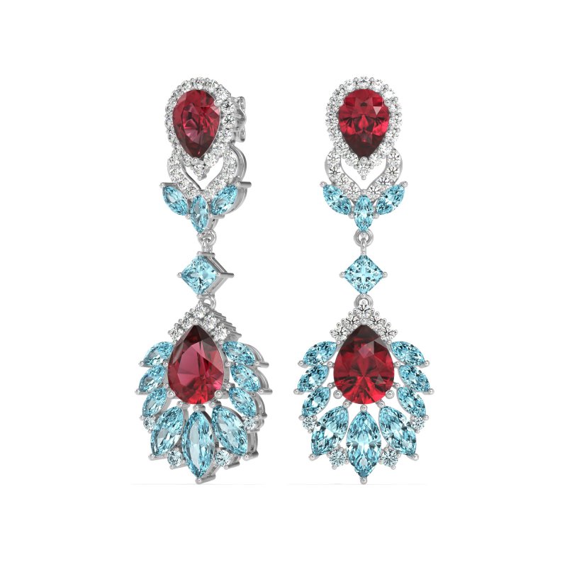 Antique Chandelier Drop Earrings