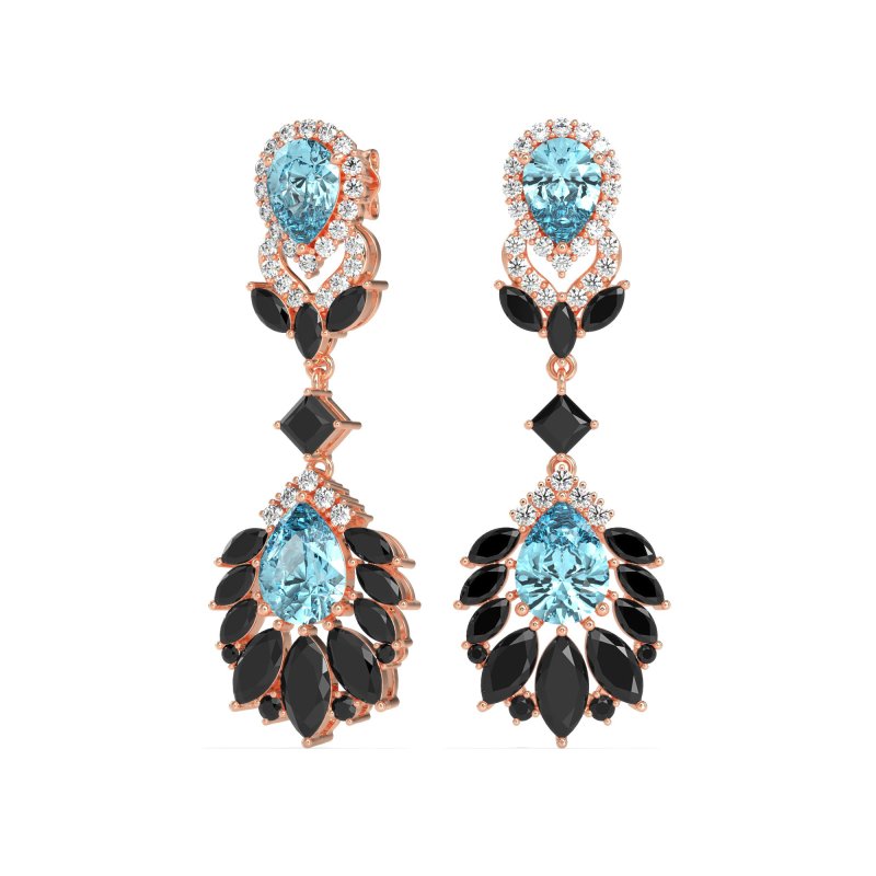 Antique Chandelier Drop Earrings