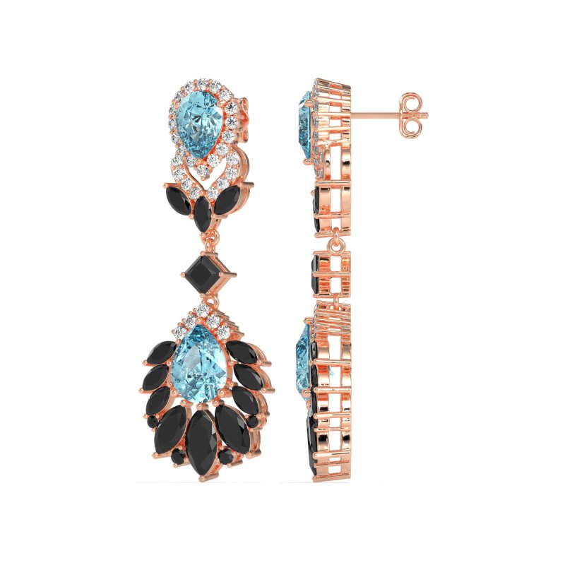 Antique Chandelier Drop Earrings