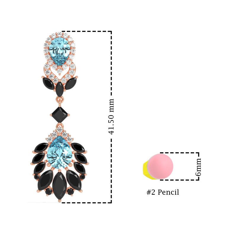 Antique Chandelier Drop Earrings