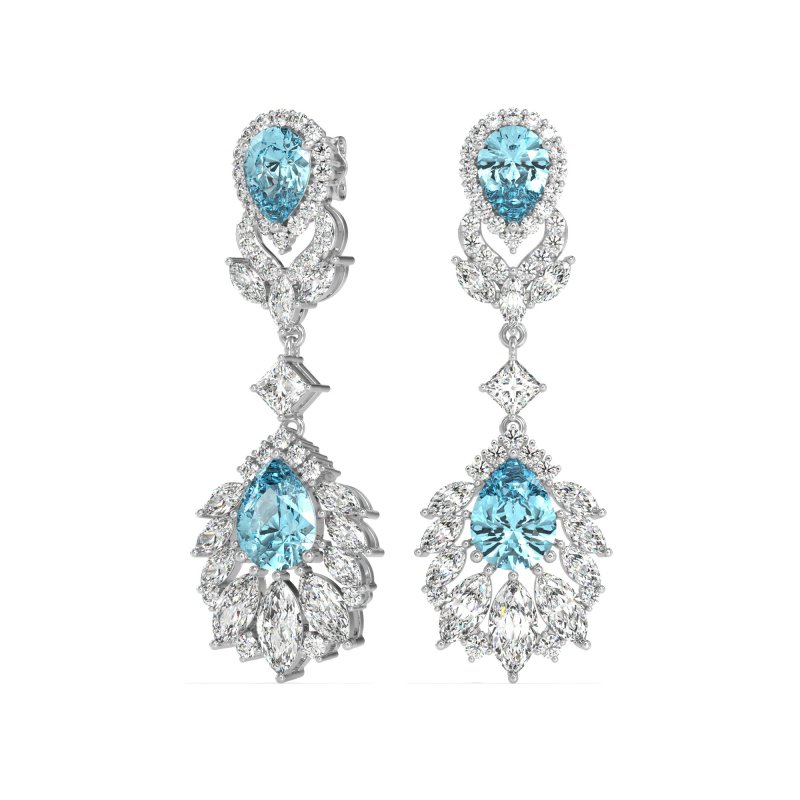 Antique Chandelier Drop Earrings