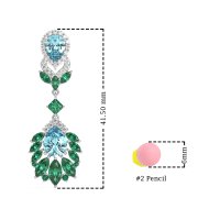 Antique Chandelier Drop Earrings