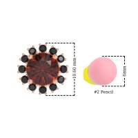 Antique Halo Stud Earrings
