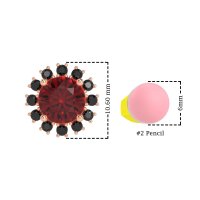 Antique Halo Stud Earrings