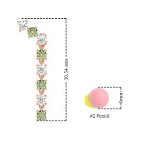 Waterfall Dangle Prong-Set Earrings