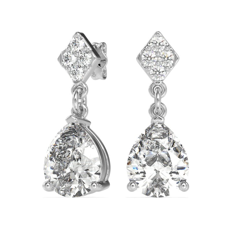 Pear Drop Simple Earrings