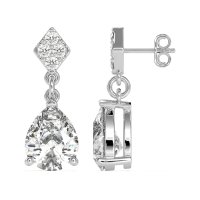 Pear Drop Simple Earrings
