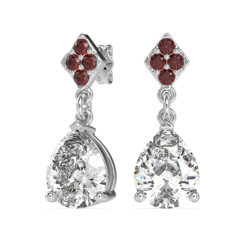 Pear Drop Simple Earrings