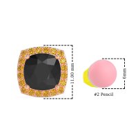 Classic Cushion Halo Earrings