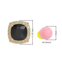 Classic Cushion Halo Earrings