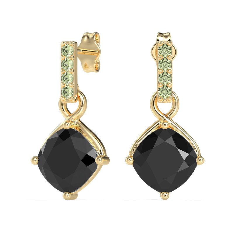 Classic Cushion Drop Earrings