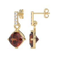 Classic Cushion Drop Earrings