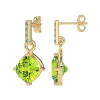 Classic Cushion Drop Earrings