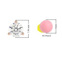 Classic Martini Set Stud Earrings