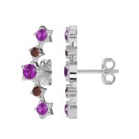 Ear Climber Stud Earrings