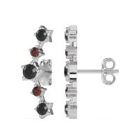 Ear Climber Stud Earrings