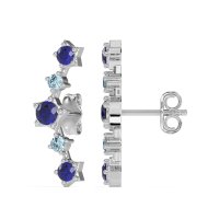 Ear Climber Stud Earrings