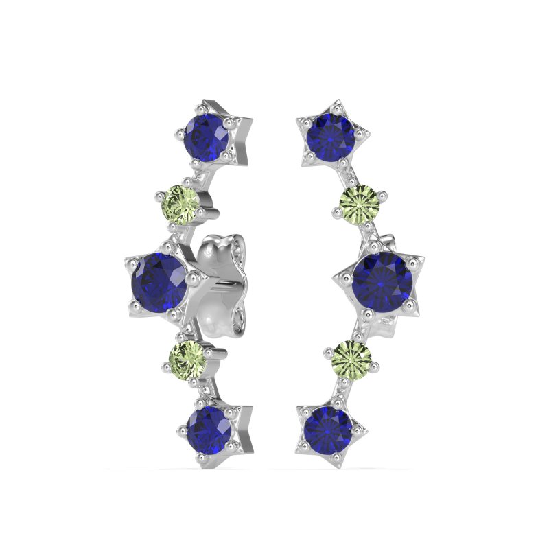 Ear Climber Stud Earrings