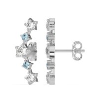 Ear Climber Stud Earrings