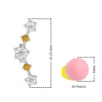 Ear Climber Stud Earrings