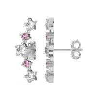 Ear Climber Stud Earrings