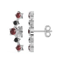 Ear Climber Stud Earrings