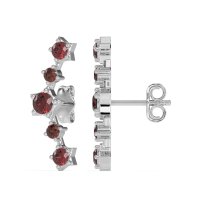 Ear Climber Stud Earrings