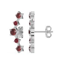 Ear Climber Stud Earrings