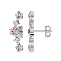 Ear Climber Stud Earrings