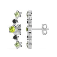 Ear Climber Stud Earrings