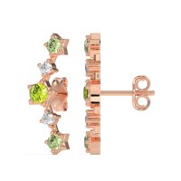 Ear Climber Stud Earrings