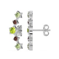 Ear Climber Stud Earrings