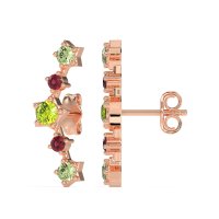 Ear Climber Stud Earrings