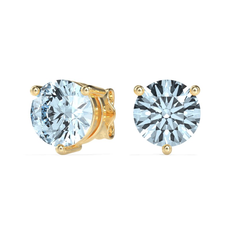 Three-Prong Martini Studs