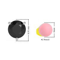 Three-Prong Martini Studs