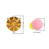 Three-Prong Martini Studs