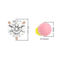 Three-Prong Martini Studs