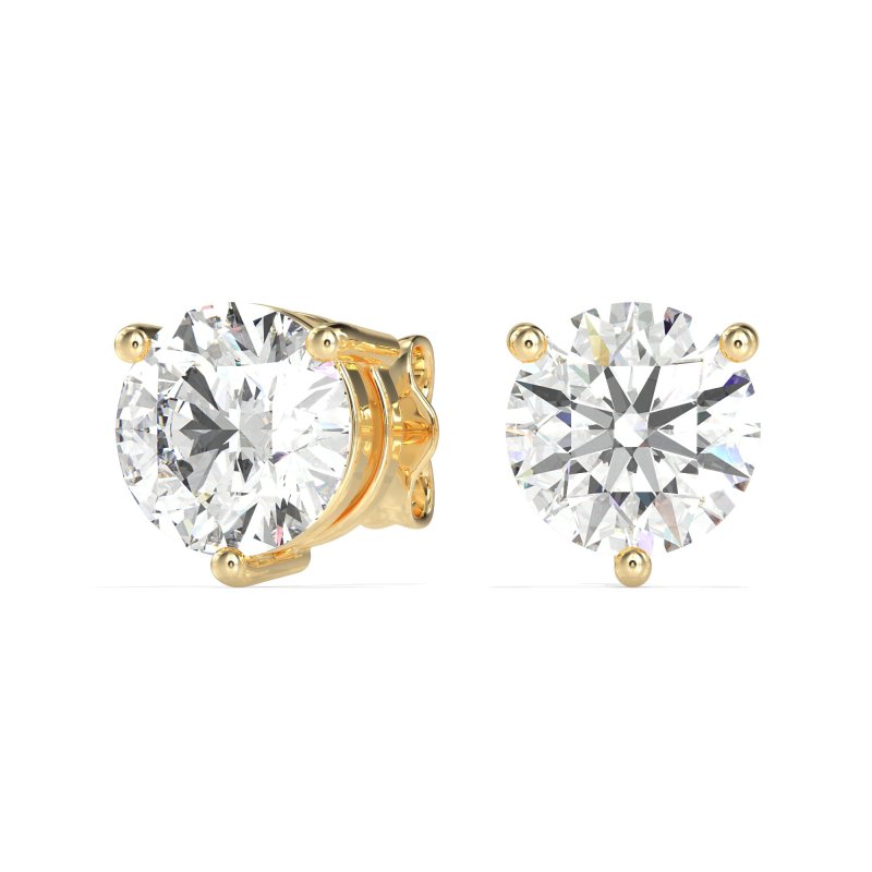Three-Prong Martini Studs