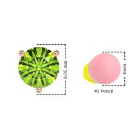 Three-Prong Martini Studs