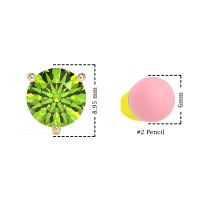 Three-Prong Martini Studs