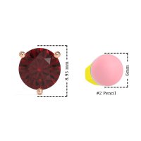 Three-Prong Martini Studs