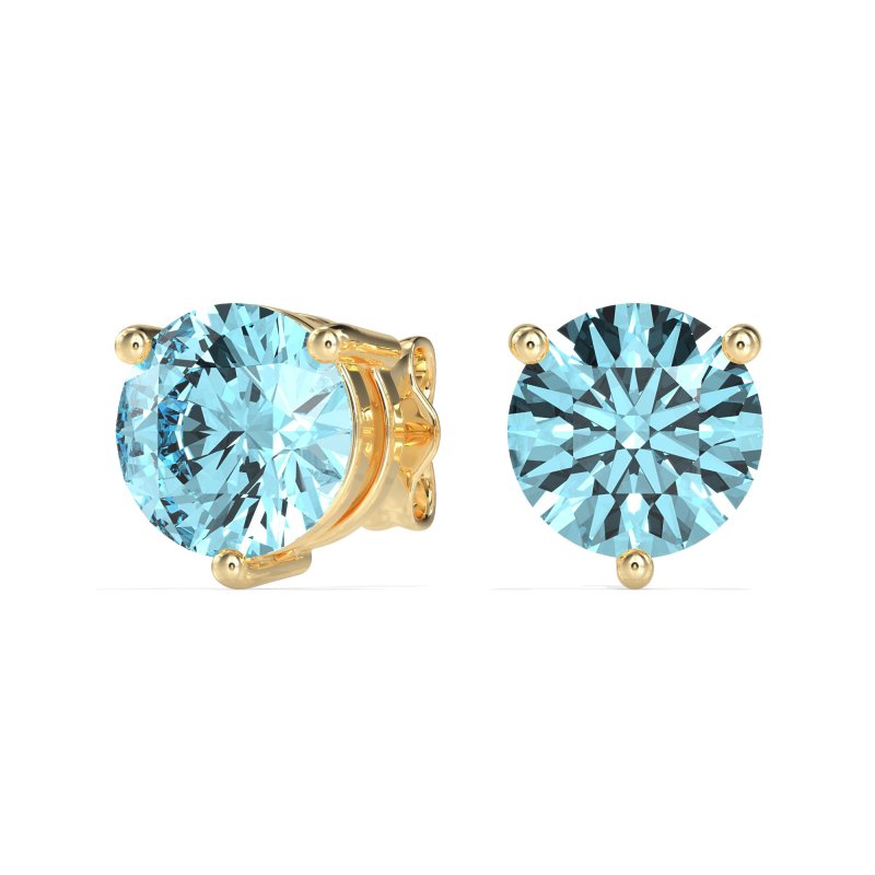 Three-Prong Martini Studs