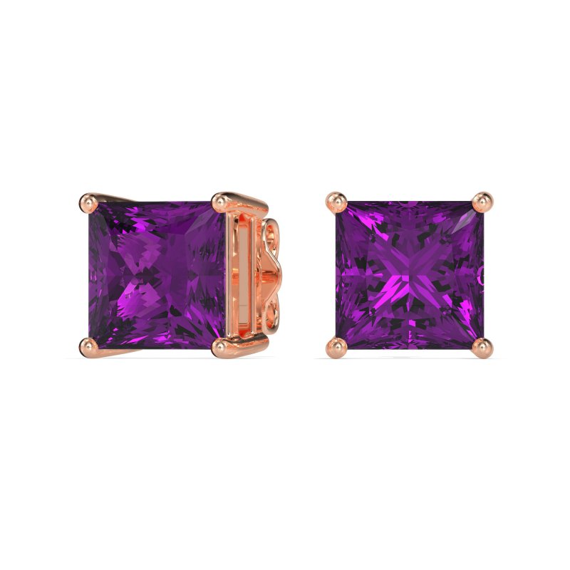 Classic Four Prong Princess Studs