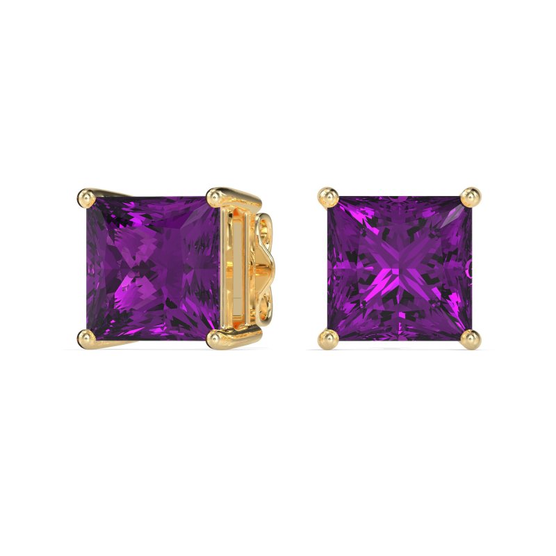 Classic Four Prong Princess Studs