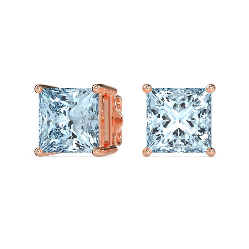 Classic Four Prong Princess Studs