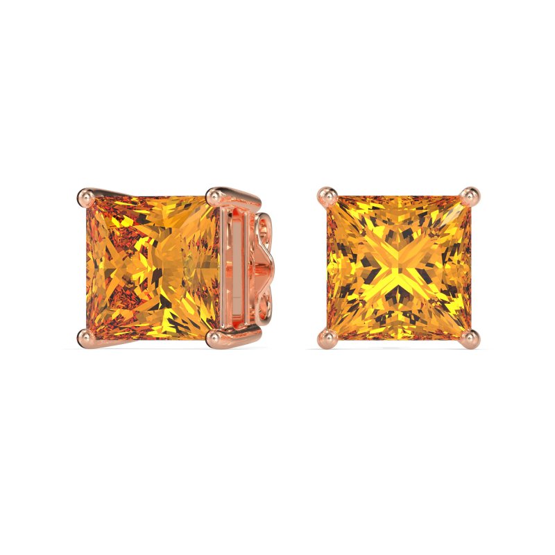 Classic Four Prong Princess Studs